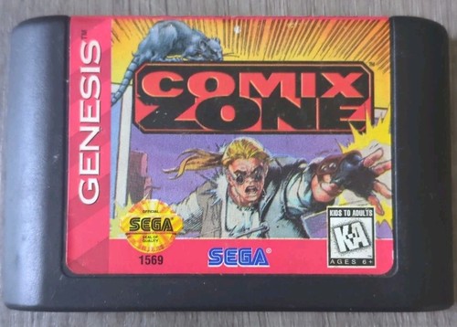 Comix zone sega - zone, genesis