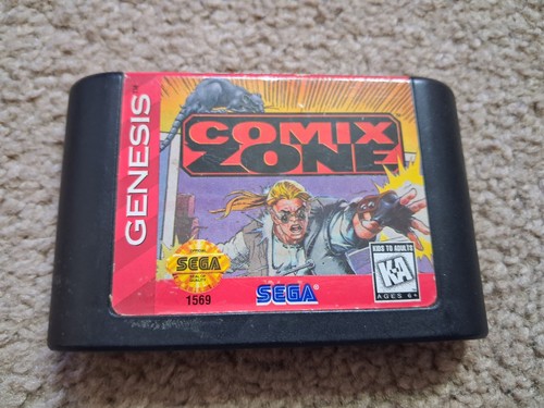 Comix zone sega genesis - comix,