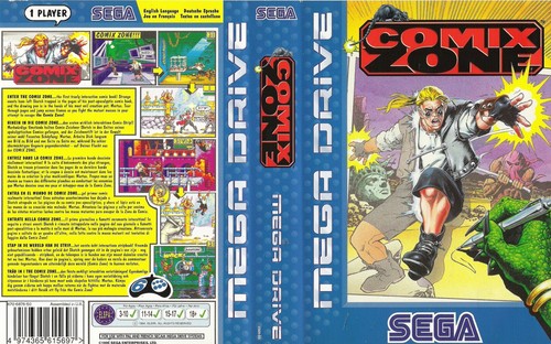 Comix zone megadrive - zone,