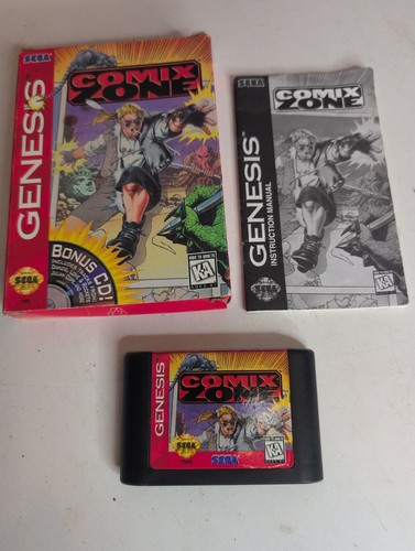 Comix zone sega genesis - comix, (sega