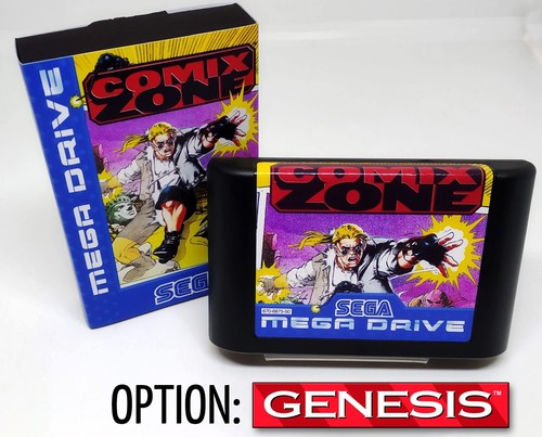 Comix zone sega mega drive - comix,