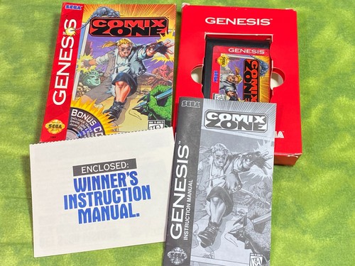 Comix zone sega genesis game - zone,