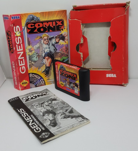 Comix zone sega genesis - comix,
