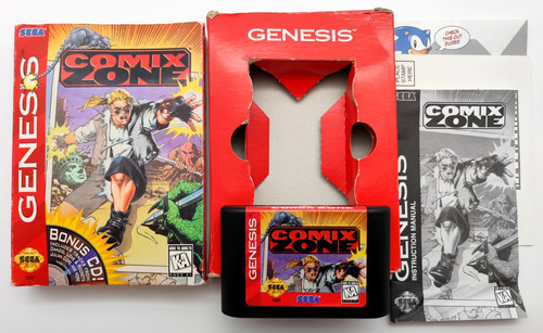 Comix zone sega genesis - (sega,
