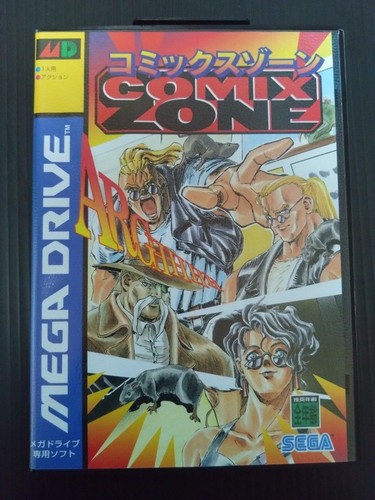 Comix zone mega drive - comix,