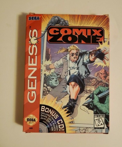 Comix zone sega genesis - (sega,