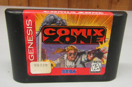 Comix zone sega - comix, genesis,