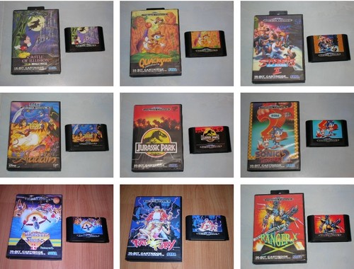 Sega mega drive - -, juegos