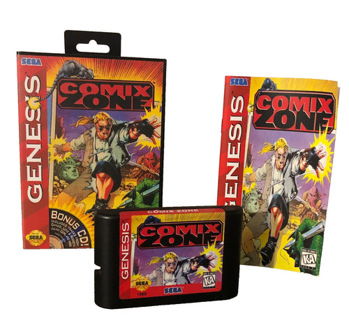Comix zone usa sega mega - comix,