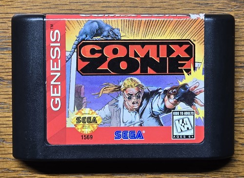 Sega genesis comix zone solo - sega,