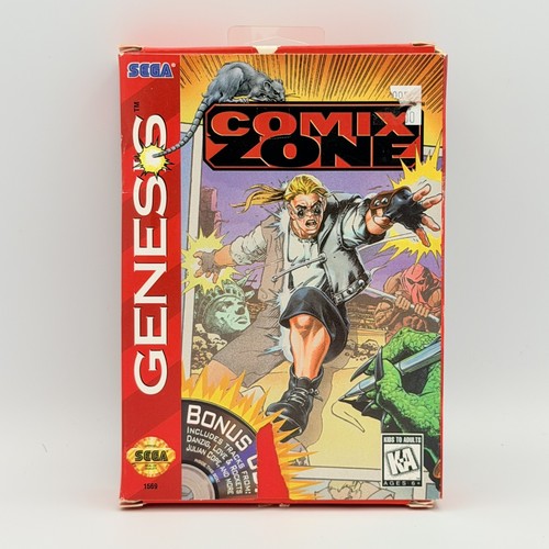 Vintage comix zone sega - comix,