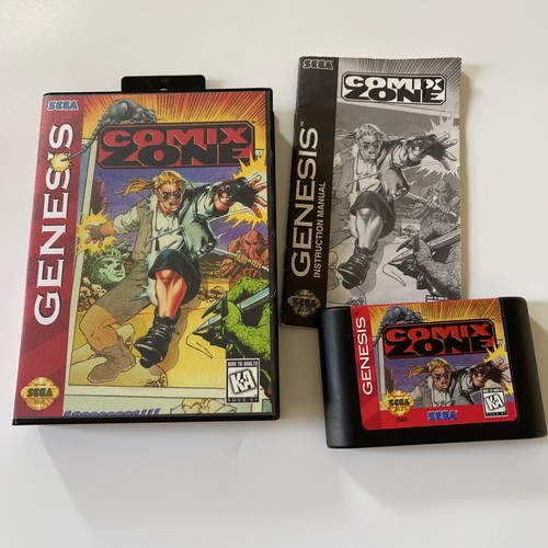 Comix zone sega - sega, genesis,