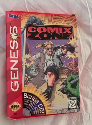 Comix zone sega genesis - comix,