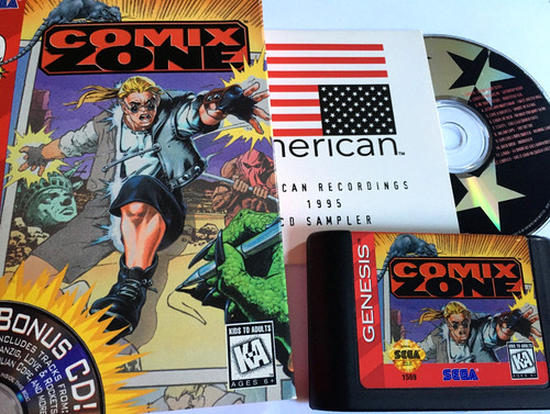 Comix zone sega genesis - comix, (sega