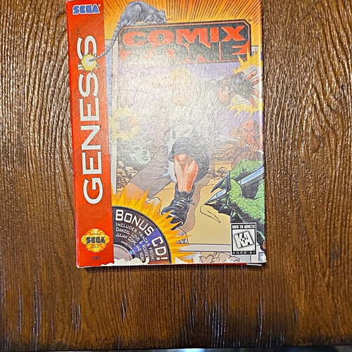 Sega comix zone genesis - zone,